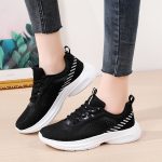 Hollow Flying Woven Women Sports Running Shoes Lightweight Soft Soled Travel Shoes