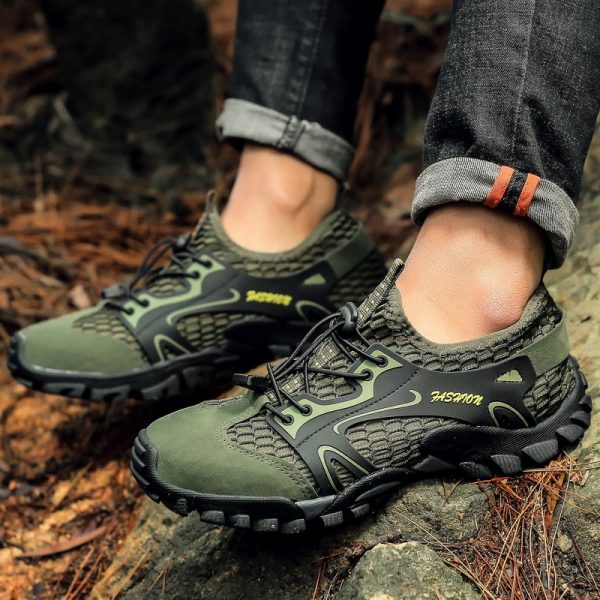 Quick Drying Hiking Climbing Water Fitness Shoes Anti Slip Casual Man Outdoor Water Shoes