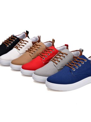 2024 new canvas shoes all-match casual shoes trendy extra-large sneakers