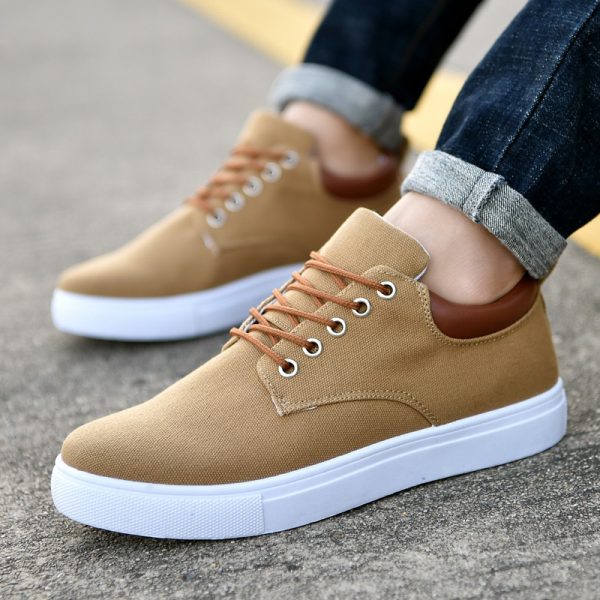 2024 new canvas shoes all-match casual shoes trendy extra-large sneakers