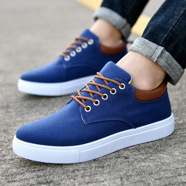 2024 new canvas shoes all-match casual shoes trendy extra-large sneakers