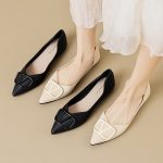 Charm ladies casual shoes non-slip fashion walking shoes lithe simple women's flat shoes