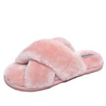 Fashion Children's Plush Slippers Large Slippers Comfortable Cotton Slippers Women's Shoes