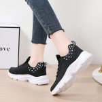 Hot Selling Fashionable Spring Leather Casual Women Sneakers Lightweight Running Sports Shoes