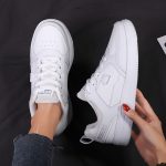 New Arrivals Women Sport Shoes White Walking Style Shoes Sneakers For Women Footwear