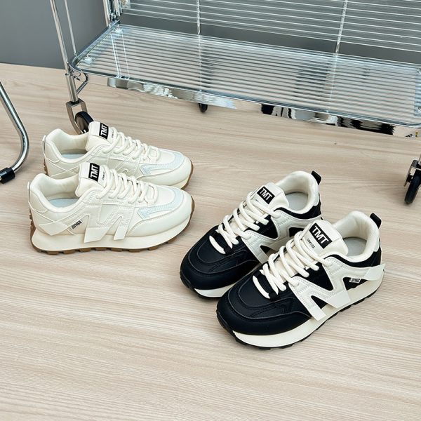 Fashion Platform Thick Chunky Women's Running Tennis Shoes Walking Sport Sneakers Shoes For Women Casual