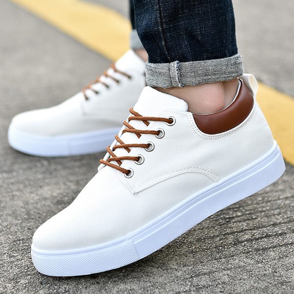 2024 new canvas shoes all-match casual shoes trendy extra-large sneakers